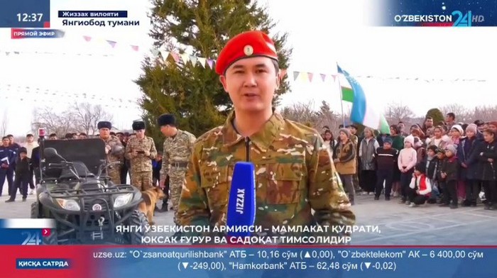 Live: "Yangi Oʻzbekiston armiyasi - mamlakat qudrati, yuksak gʻurur va sadoqat timsolidir" (Video)
