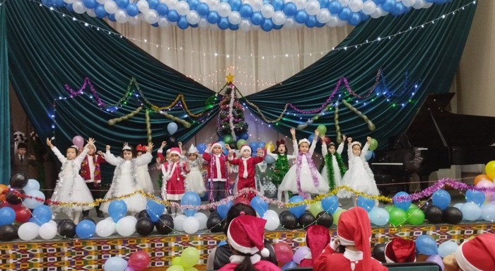 "Yangi yil sarguzashtlari" nomli konsert dasturi bo‘lib o‘tdi