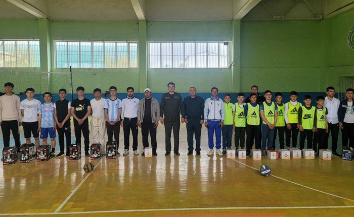 Sportning Voleybol turi bo'yicha "Ichki ishlar vaziri kubogi" musobaqasi o'tkazildi