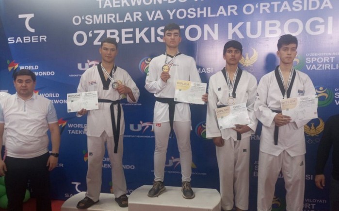 O‘zbekiston kubogi bahslarida yangiobodlik sportchi oltin medalni qo'lga kiritdi