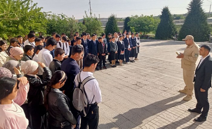 Yangiobodda voyaga yetmaganlar orasida jinoyatchilikni oldini olish yuzasidan profilaktik tadbirlar o'tkazildi